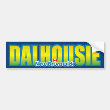 Dalhousie Bumper Bumper Sticker