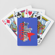 DALLAS Texax Bicycle Playing Cards