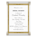 Damask Bridal Shower Invitation