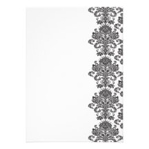 Damask Invitation