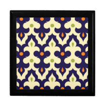 Damask paisley arabesque Moroccan pattern Gift Box