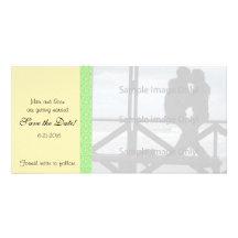 Damask Special Occasion Wedding Save the Date Card Picture Card