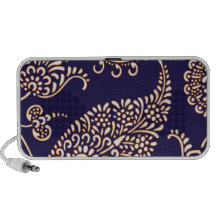 Damask vintage paisley Doodle speaker