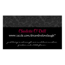 damask; website marketing business cards