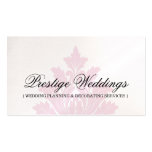 Damask Wedding Planner Business Card