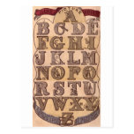 Dame Wonder's Amusing Alphabet Post Cards