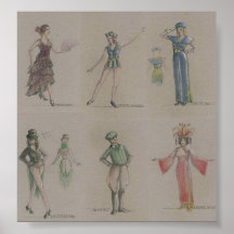 dames at sea print