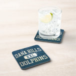 Dana Hills Dolphins Athletics Beverage Coaster