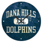 Dana Hills Dolphins Athletics Wallclock