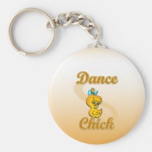 Dance Chick Key Chains