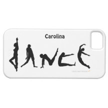 Dance Dancing Silhouettes Personalised  iphone 5