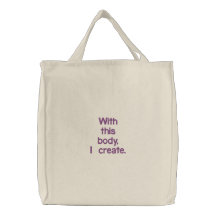 Dance Lovers Embroidered Bags