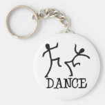 Dance Stick Figures Keychains