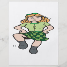 Dance The Jig Personalized Flyer
