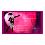 dancer business card template