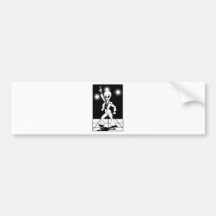 Dancing Alien Bumper Stickers