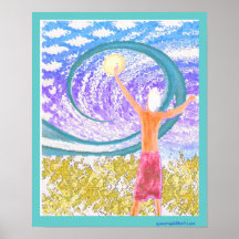 Dancing at the Sea Poster