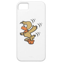 Dancing Cartoon Bird iPhone 5 Cases