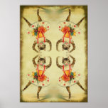 Dancing Cat Poster