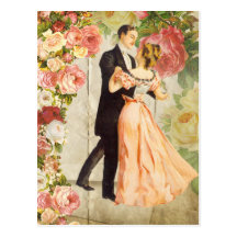 Dancing Couple Wenskaarten