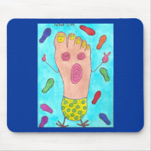 Dancing Foot Mousemat
