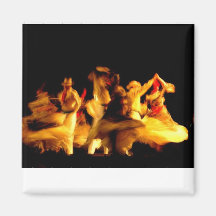 Dancing in the Dark Fridge Magnet