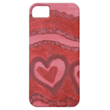 Dancing Red Hearts iPhone 5 Cases