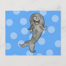 Dancing Shark. Full Color Flyer