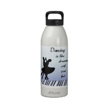 Dancing Silhouettes Water Bottle 32 oz.