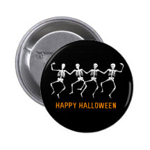 Dancing Skeletons Pin