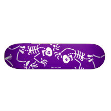Dancing Skeletons Skateboard