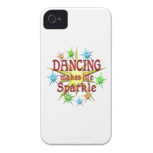 Dancing Sparkles Case-Mate iPhone 4 Case