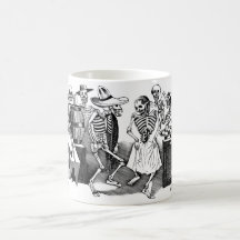 "Dancing the Jarabe in the Other World" Coffee Mugs