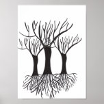 Dancing Trees Poster