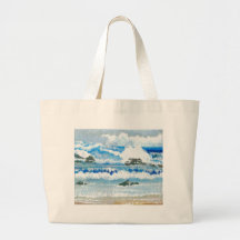 Dancing Waves on the Rocks  CricketDiane Ocean A Bags