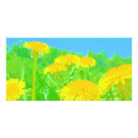Dandelions Photo Card