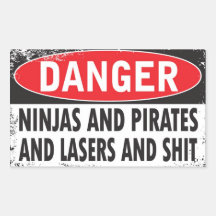 DANGER! Stickers