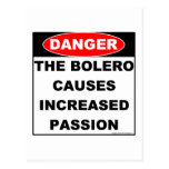 Dangersof Bolero Postcard