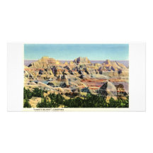 Dante's Delight, Cedar Pass, Badlands Photo Greeting Card