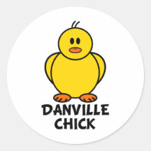 Danville Virginia Chick Sticker