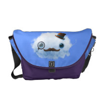 Dapper Cloud Messenger Bag