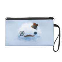 Dapper Cloud Wristlet Purse