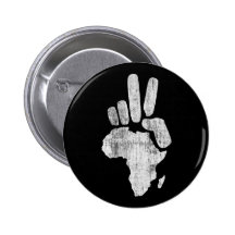 darfur africa peace hand pinback buttons