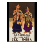 Darjeeling At a lama dance Postcards