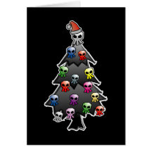 Dark and Gothic Holiday Greeting Greeting Cards
