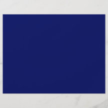 Dark Blue Background Custom Flyer