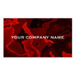Dark Cherry Eruption Business Card