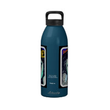 'Dark City Dames' Aluminium Liberty Bottle Reusable Water Bottle