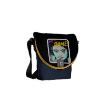 'Dark City Dames' Mini Messenger Bag