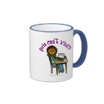 Dark Computer Girl Mugs